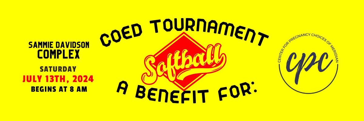 CPC Coed Softball Tournament Benefit
