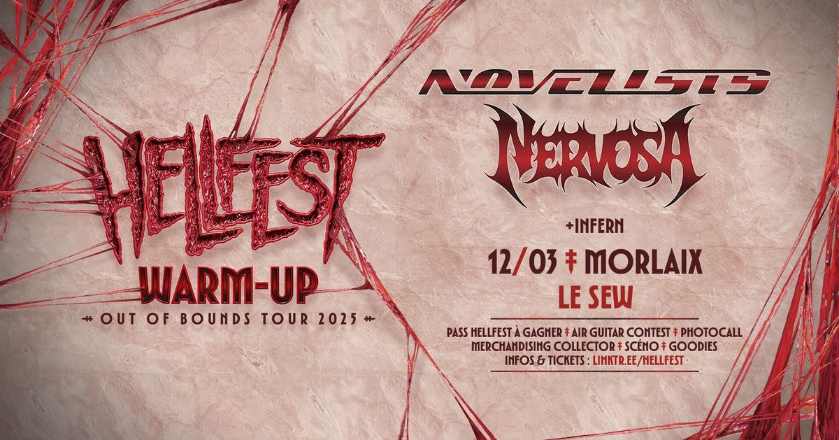 Hellfest Warm-up Tour | MORLAIX - Le SEW