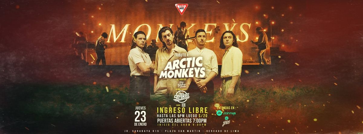 \ud83d\ude48 TRIBUTO A ARCTIC MONKEYS EN YIELD ROCK \ud83d\ude49