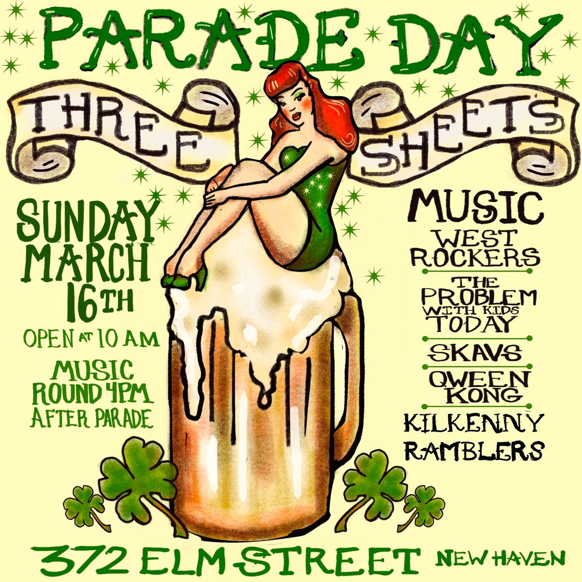 Parade Day at Three Sheets!