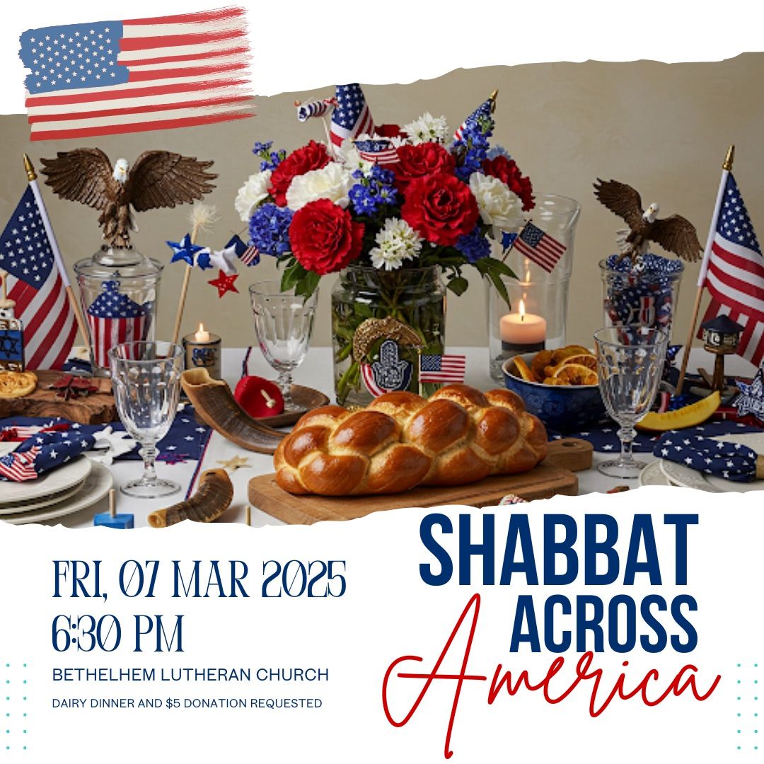 Shabbat Across America and Purim Celebration