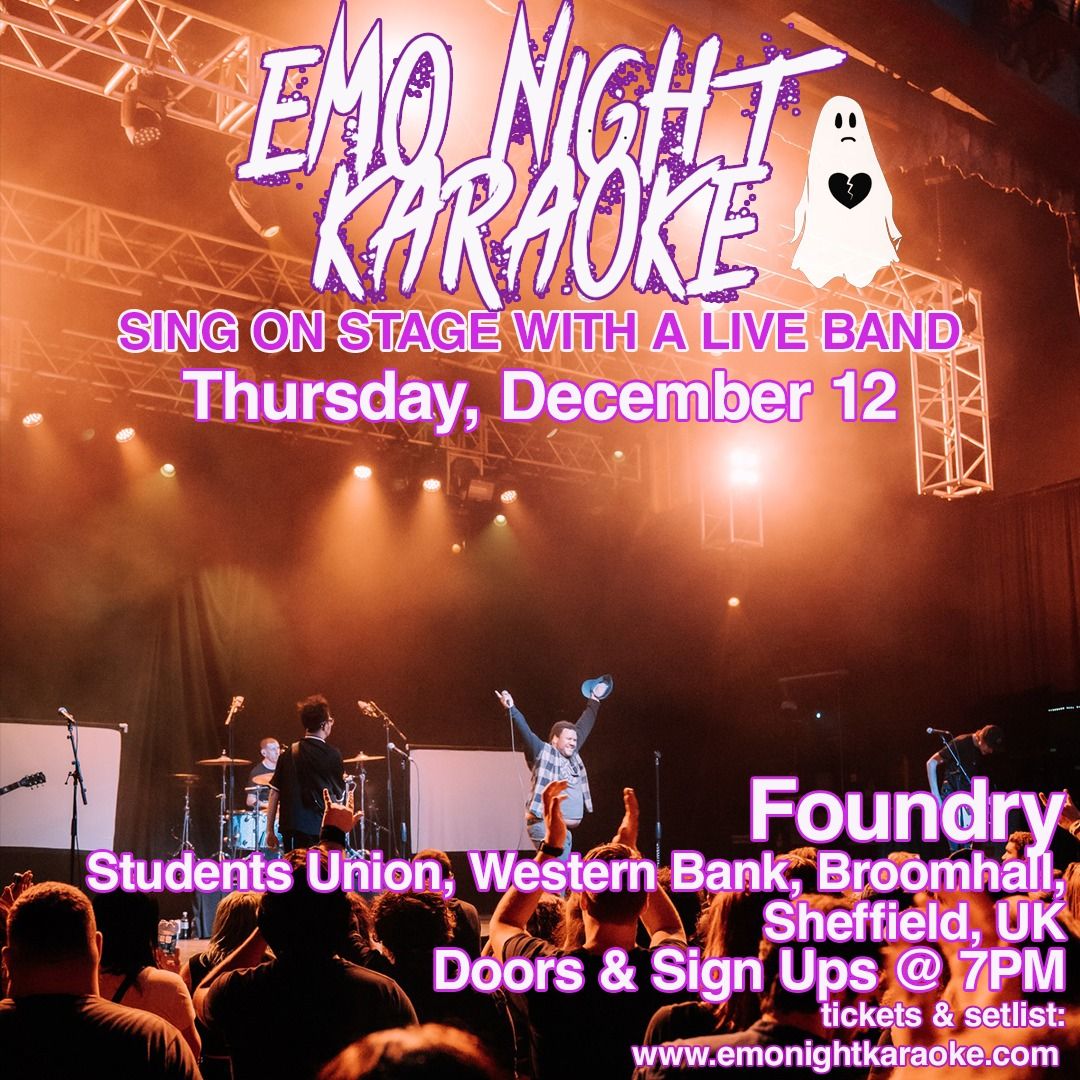 Emo Night Karaoke Sheffield @ Foundry 