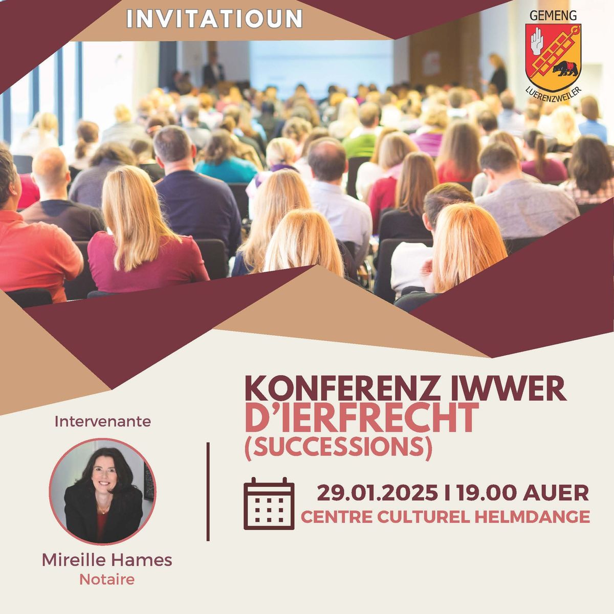 Konferenz iwwer d'Ierfrecht