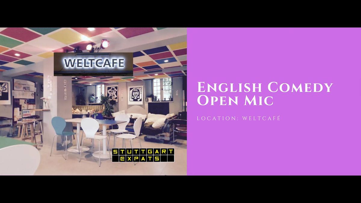 WORLD OF COMEDY - English Stand-Up Open Mic