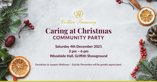 Communities Caring At Christmas 2021 Caring At Christmas Community Party 2021 Woodside Hall Griffith 4 December 2021 Communities Caring At Christmas 2021 Caring At Christmas Community Party 2021 Woodside Hall Griffith 4 December 2021