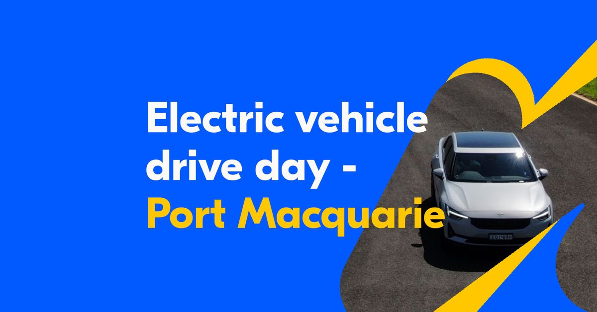 NRMA EV drive day - Port Macquarie