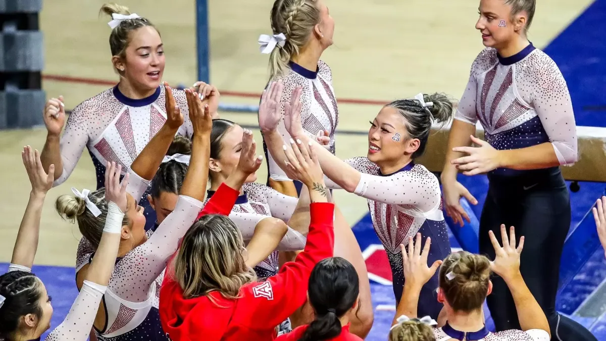 Air Force Falcons at Arizona Wildcats Womens Gymnastics