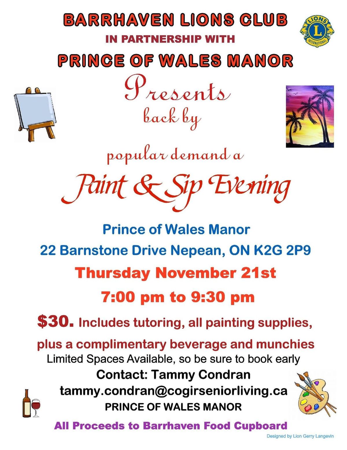 Paint & Sip Evening