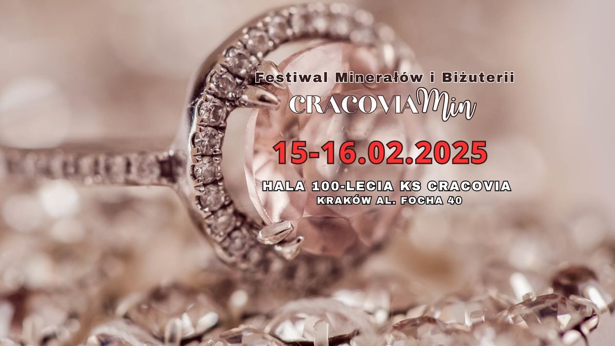 Cracovia MIN - Festiwal Minera\u0142\u00f3w i Bi\u017cuterii