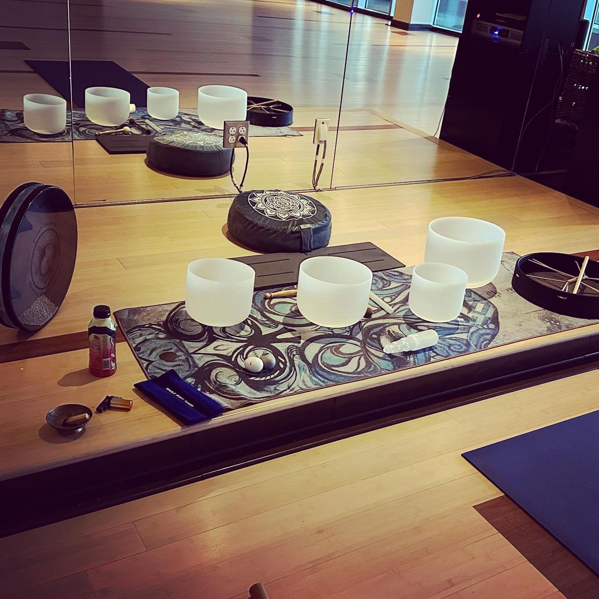 Sound Bath and Gentle Yoga in Covington @ the Collab