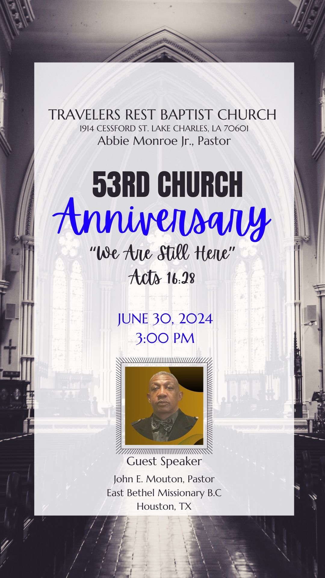 53rd Church Anniversary 