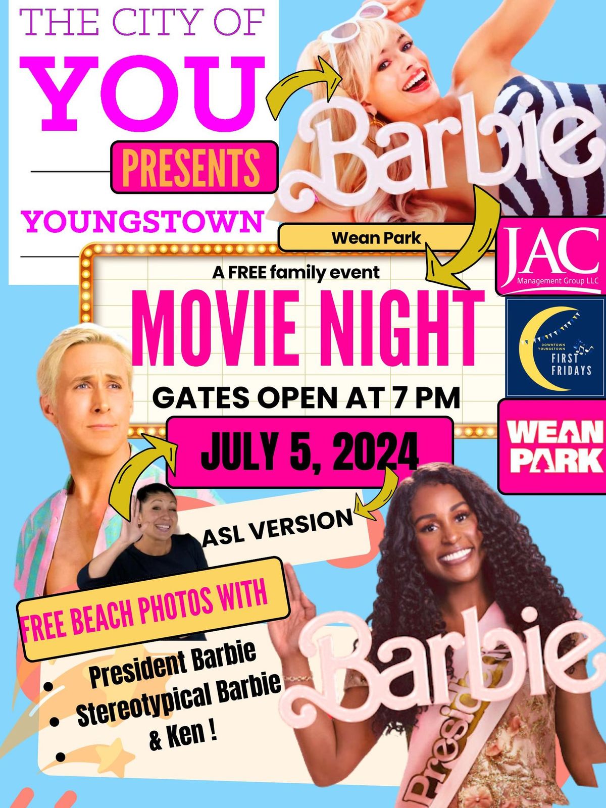 Barbie Movie Party @ The Amp 