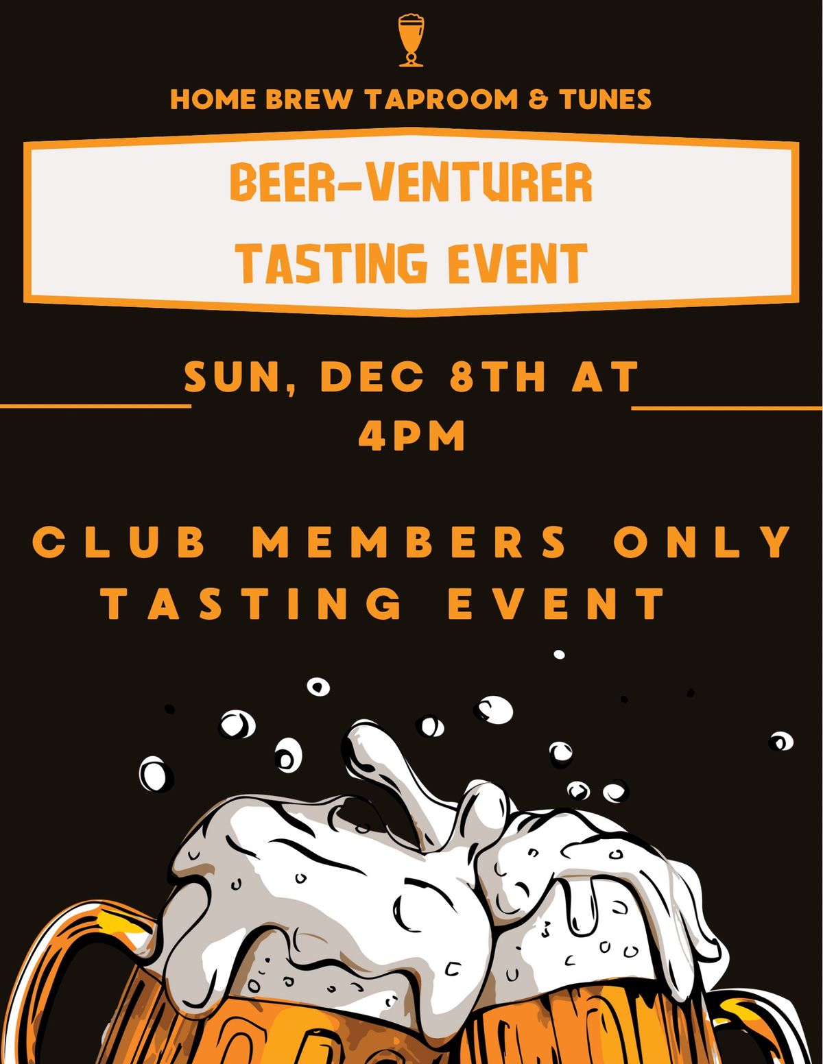 Beer-Venturer Tasting Event