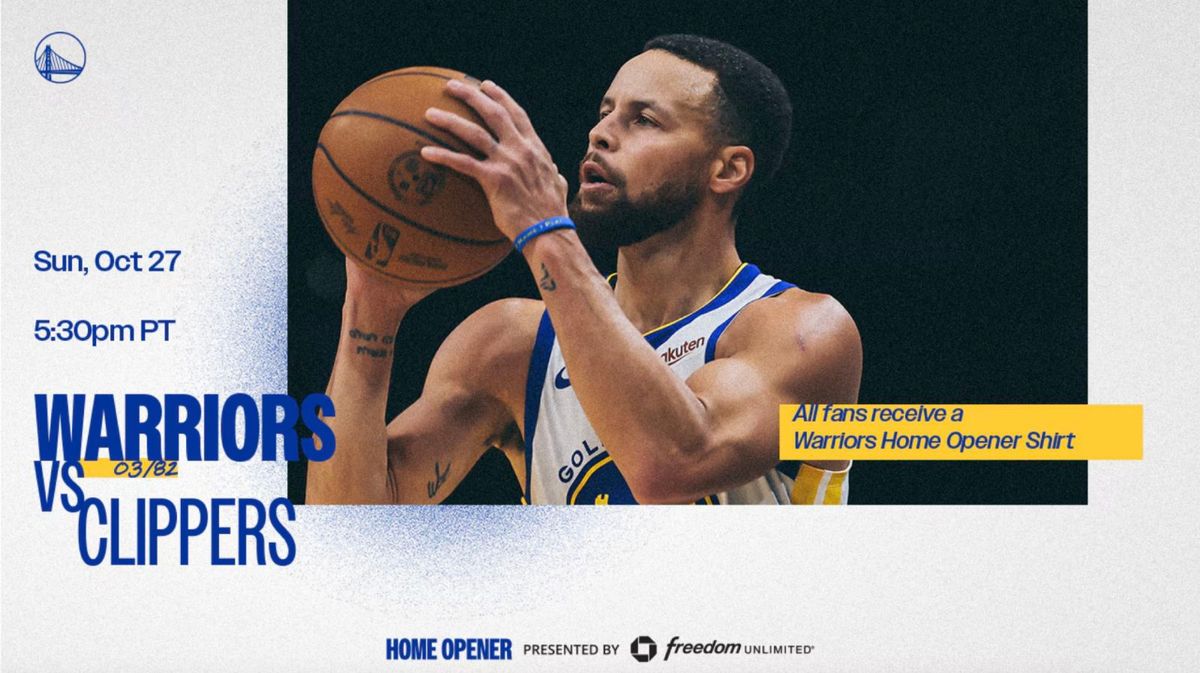 LA Clippers at Golden State Warriors at Chase Center