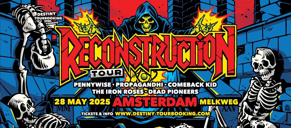 Pennywise \/ Propagandhi \/ Comeback Kid \/ The Iron Roses \/ Dead Pioneers - Melkweg Amsterdam