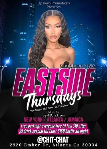 East Side Thursdays Chit Chat Restaurant And Lounge Reloaded Decatur 15 April To 25 June