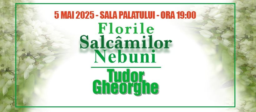 Tudor Gheorghe - "Florile Salc\u00e2milor Nebuni"