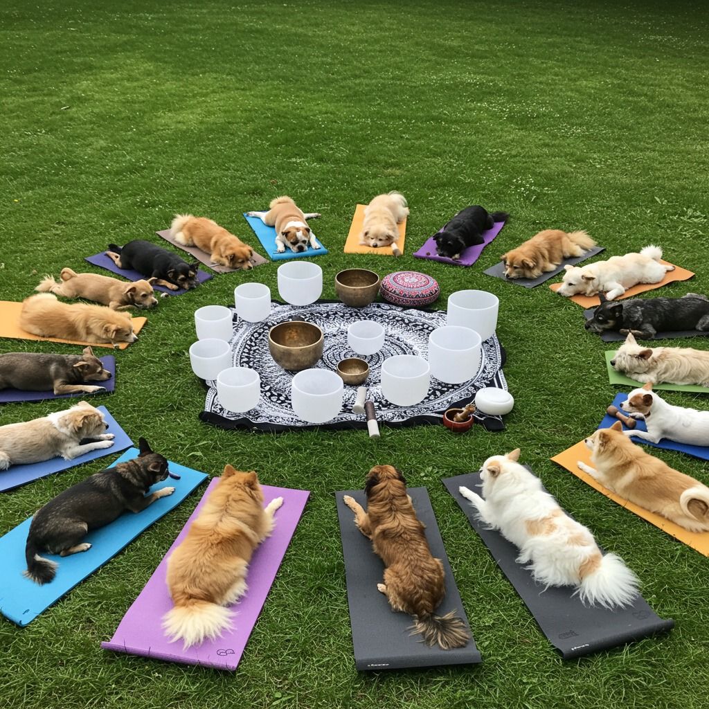 Paws & Relax:   Sound Bath and Somatic Healing with Your Dog