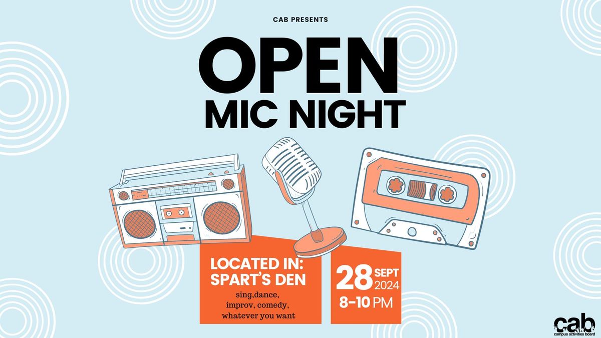 Open Mic Night