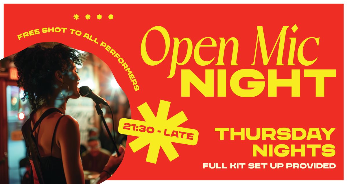 Walkabout Presents Open Mic Night