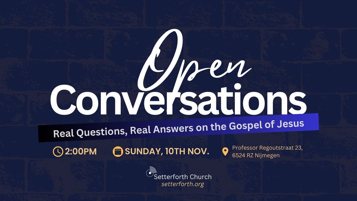 Open Conversations: Real Questions, Real Answers on the Gospel of Jesus