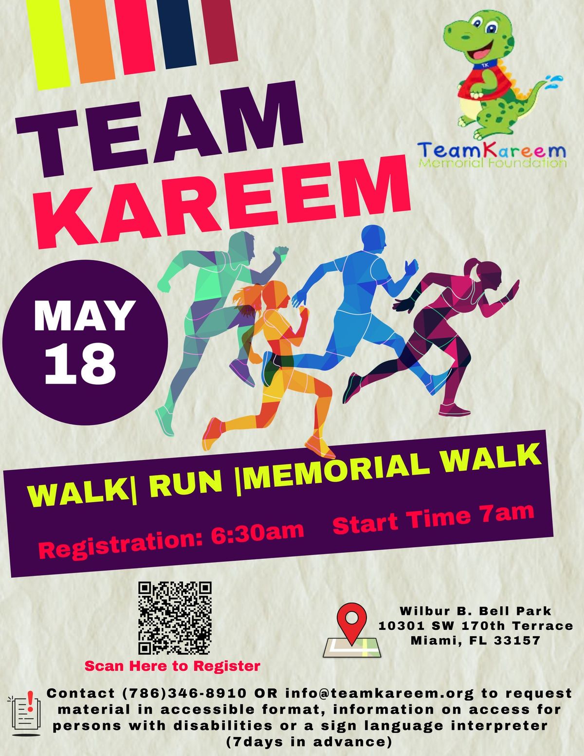 Team Kareem Memorial Walk