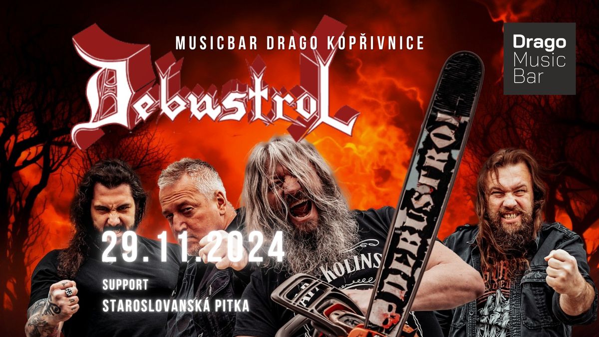 DEBUSTROL \/ MusicBar Drago Kop\u0159ivnice