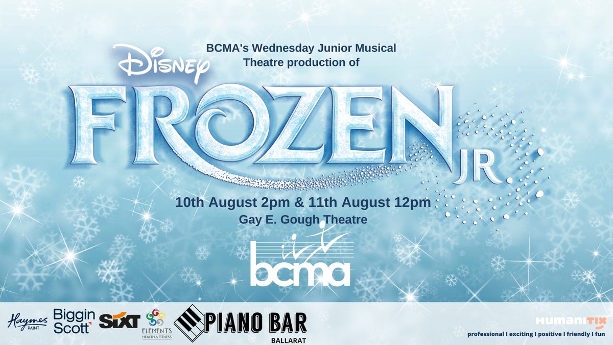 Frozen Jr: Wednesday Junior Musical Theatre Students 