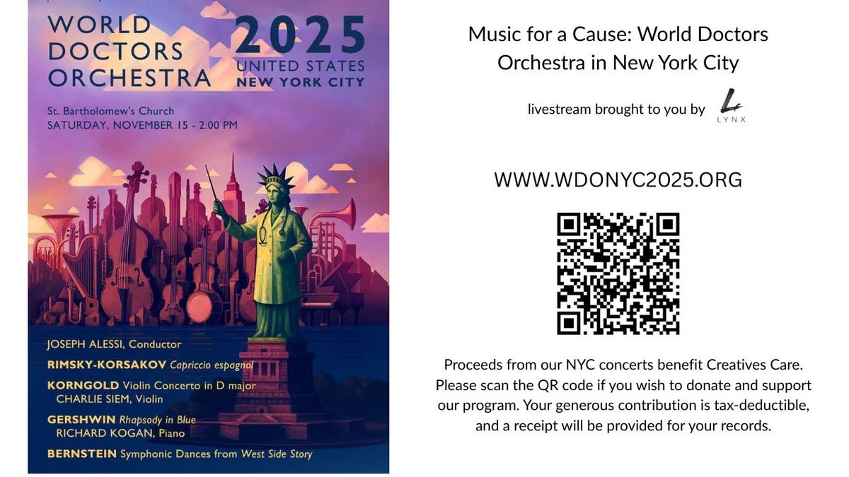 New York Philharmonic - Dvorak's New World, Bernstein and Gershwin at David Geffen Hall