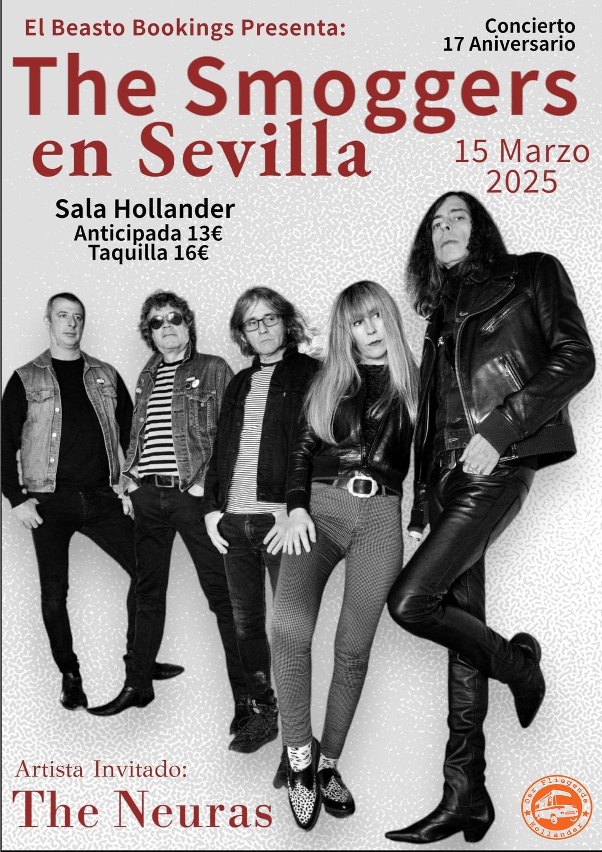 The Smoggers en Sevilla+The Neuras (Concierto 17 Aniversario)