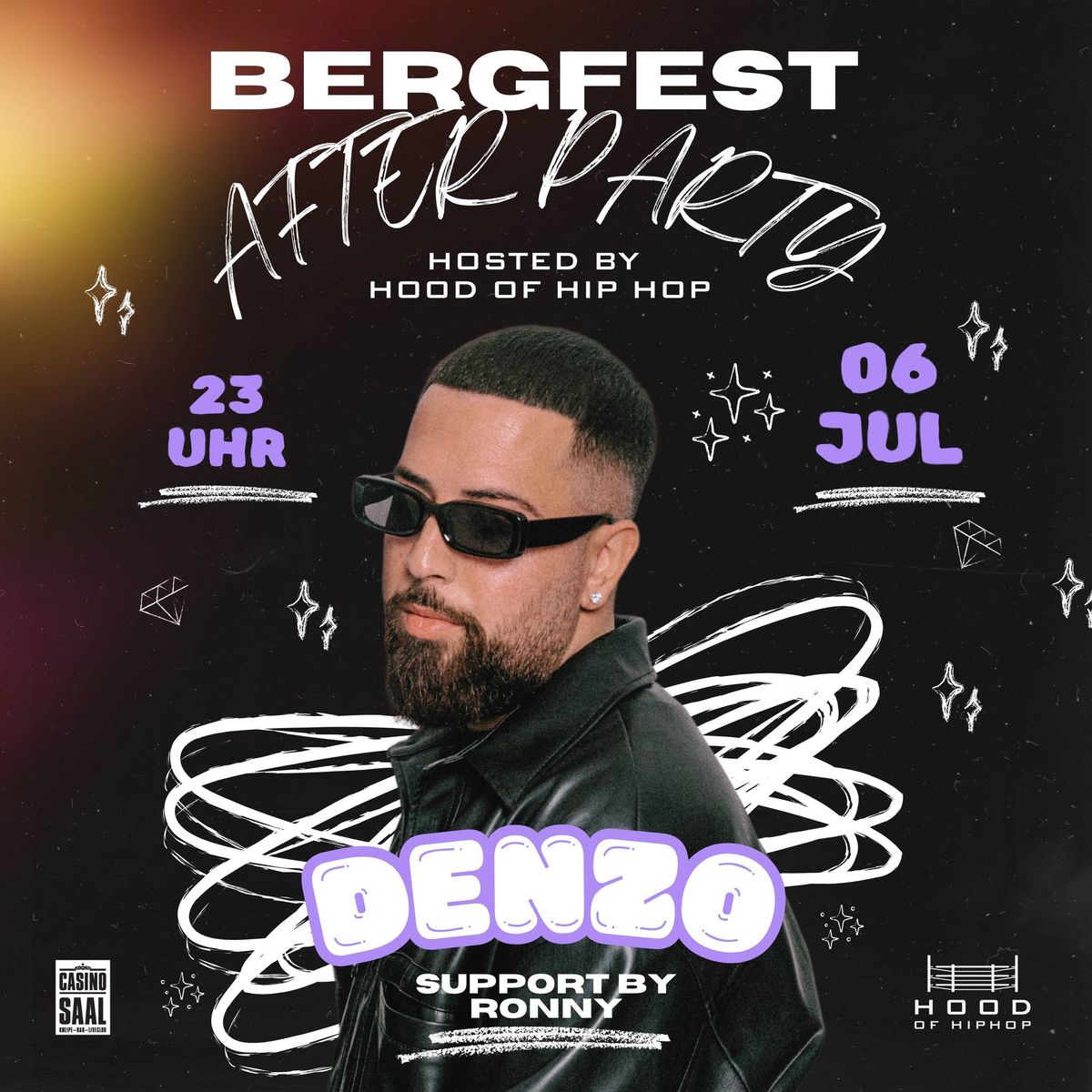 BERGFEST AFTER PARTY hosted by Hood of Hip Hop