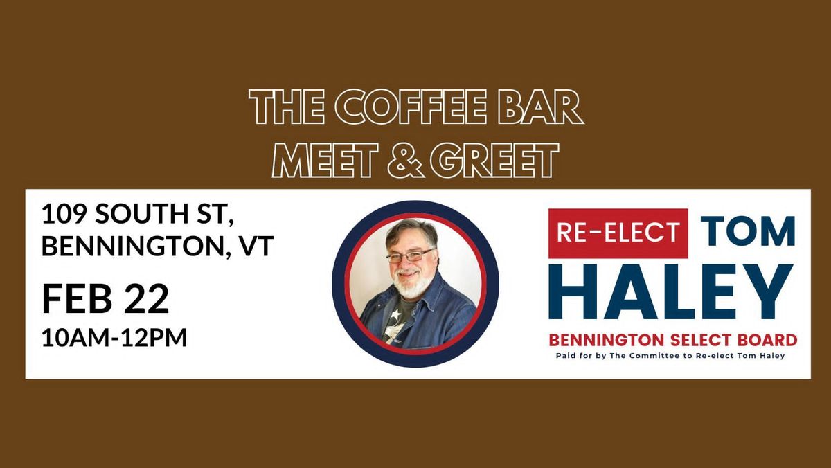 Coffee Bar meet and greet!