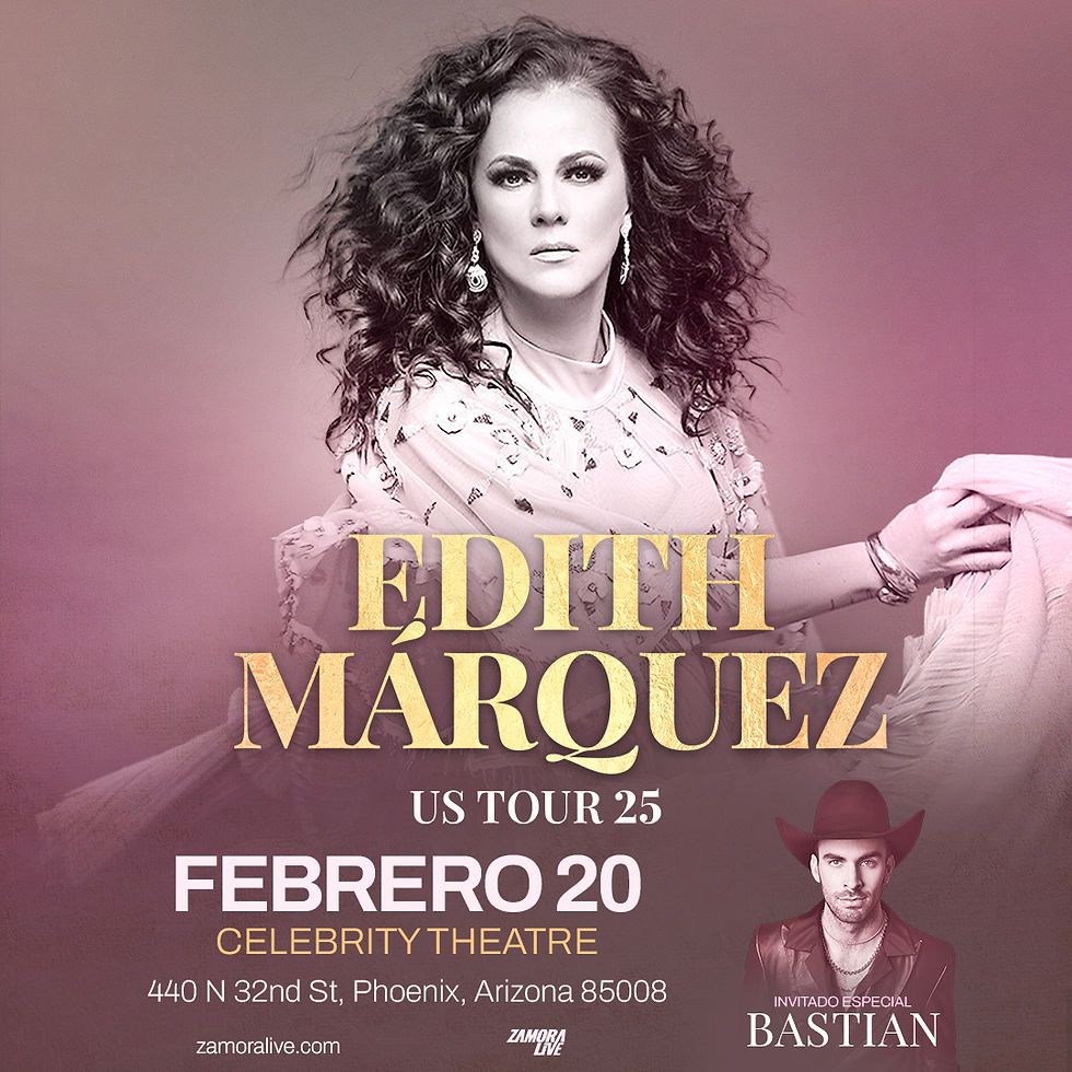 Edith Marquez at Celebrity Theatre