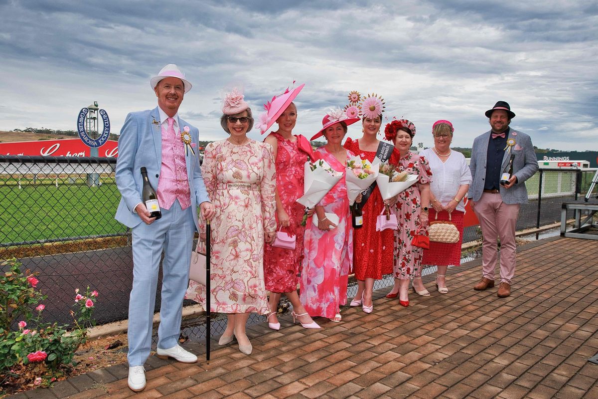 Gawler Racecourse Goes Pink 