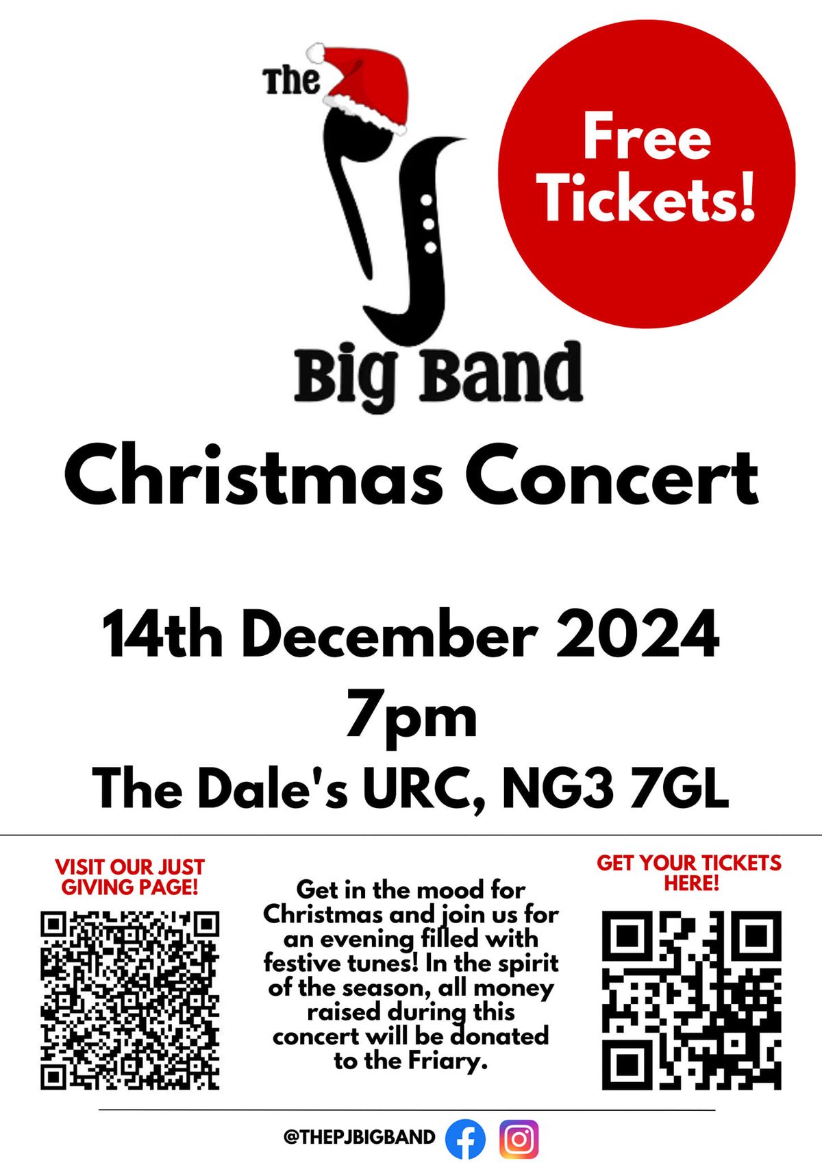 The PJ Big Band Christmas Concert