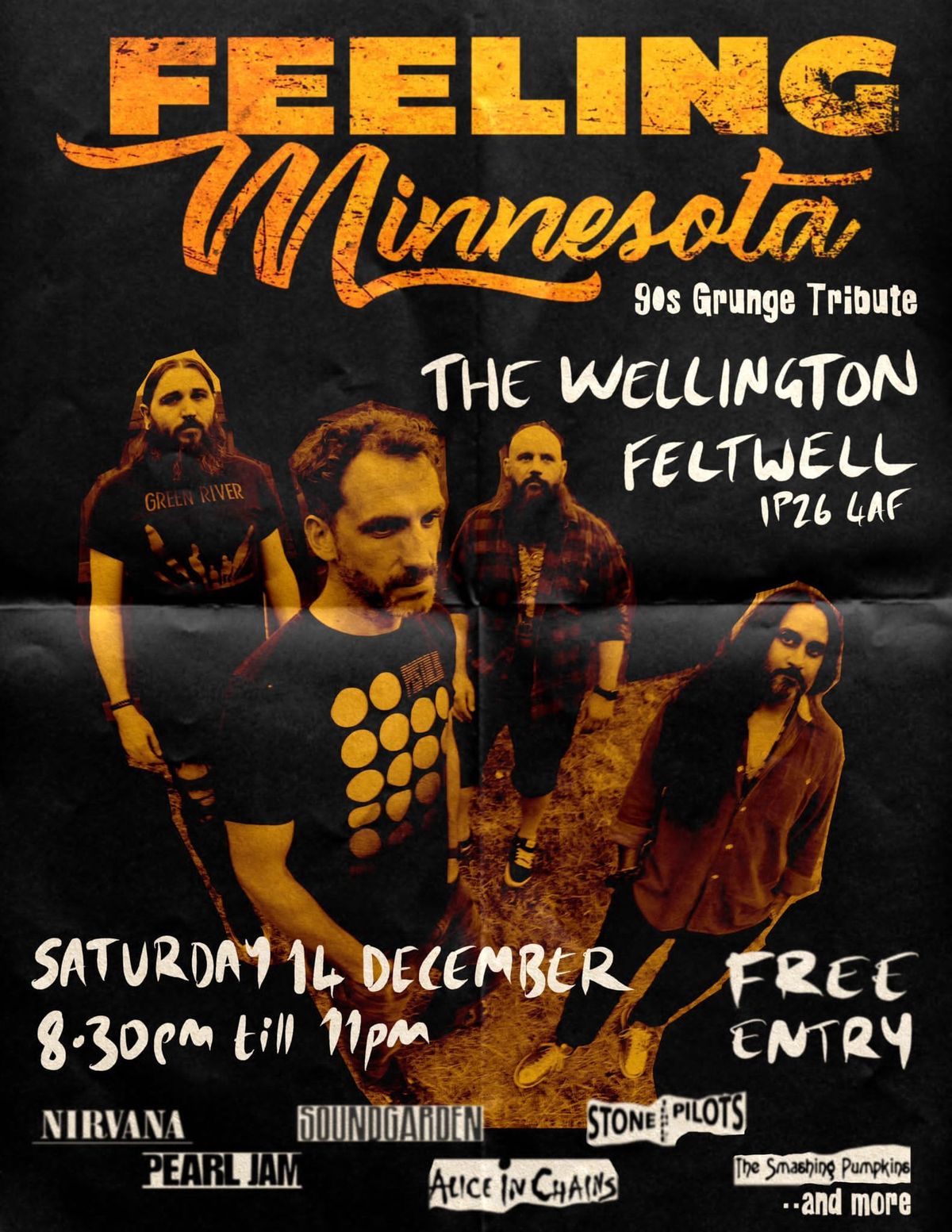 Feeling Minnesota @ The Wellington, Feltwell