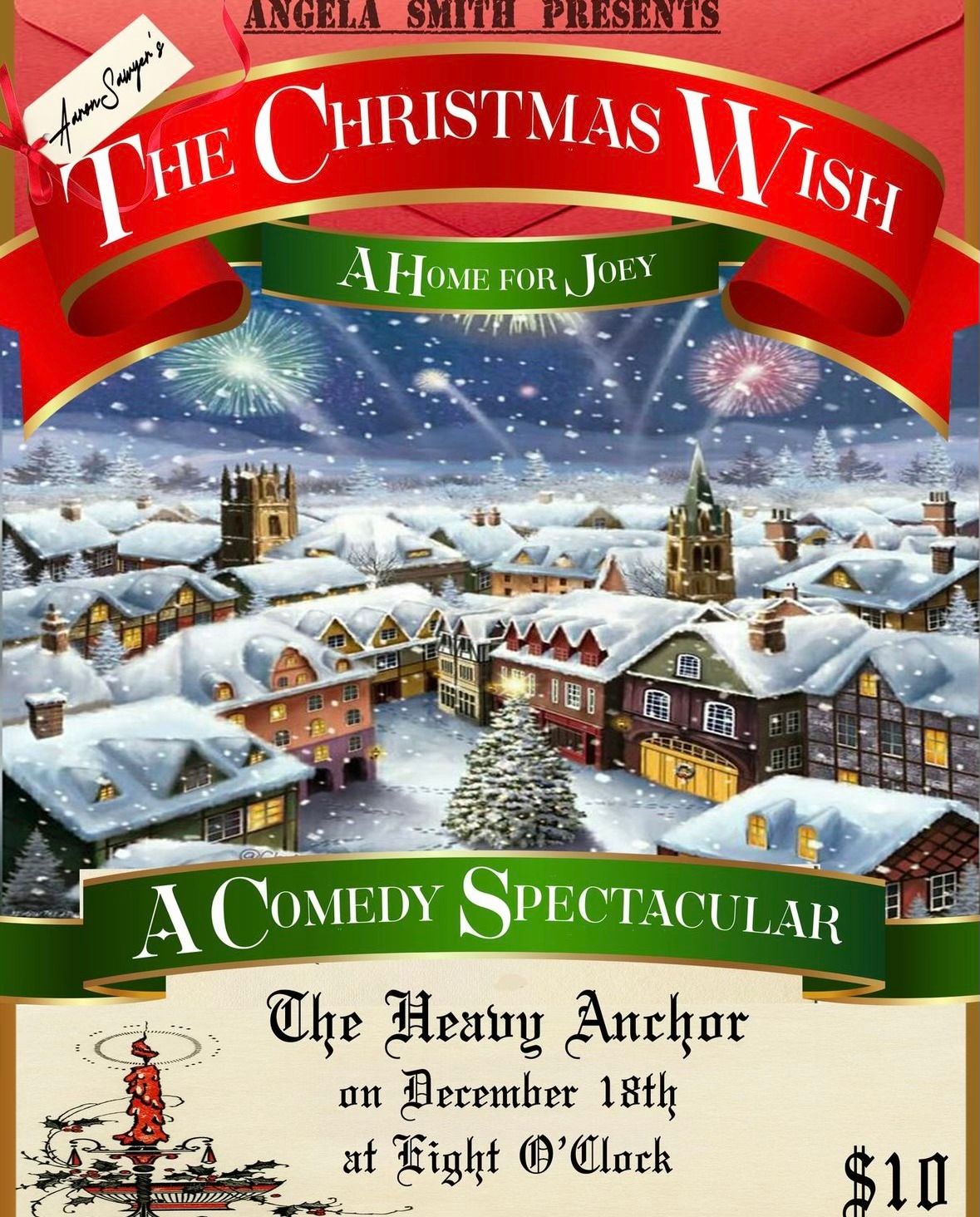 Angela Smith presents: Aaron Sawyer's The Christmas Wish: A Comedy Spectacular 