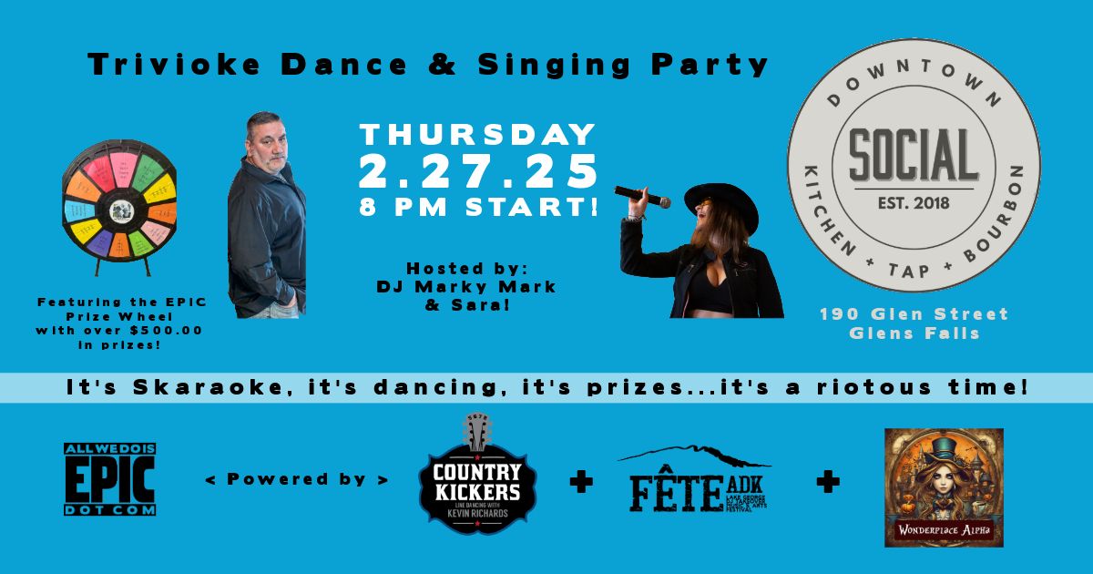 TRIVIOKE Sing & Dance Party at Downtown Social!