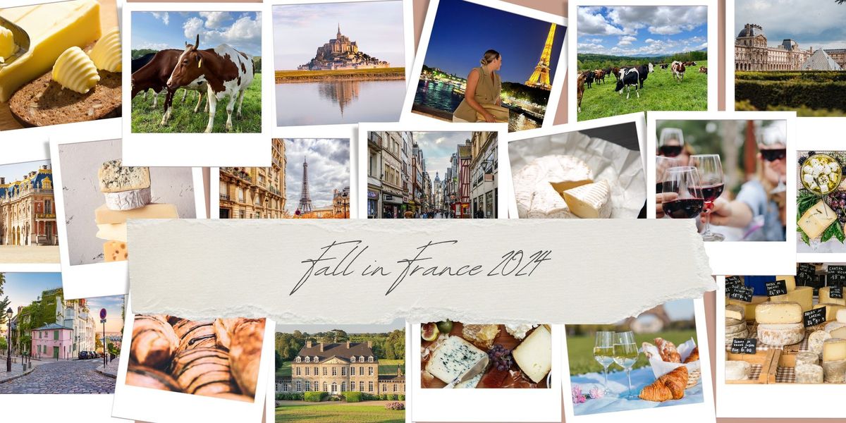 Fall in France: Cheese, Chocolate and Pastry Tour