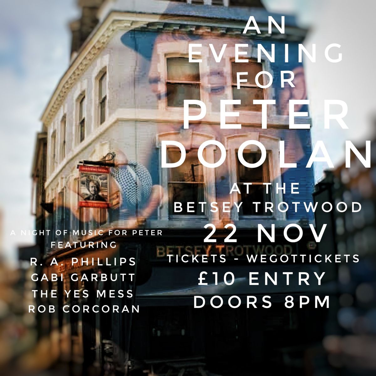 An Evening For Peter Doolan - At The Betsey Trotwood