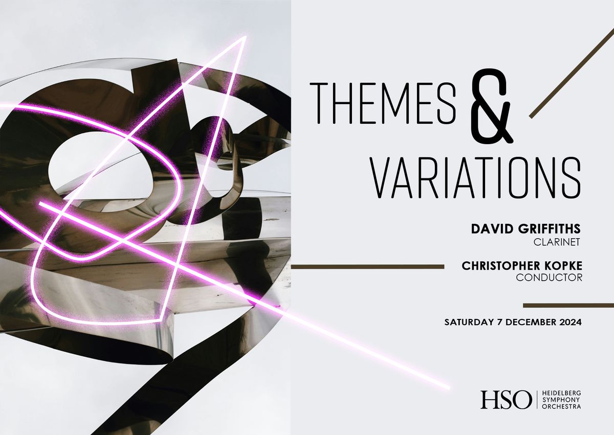 Heidelberg Symphony | Themes & Variations: Guest Artist - David Griffiths