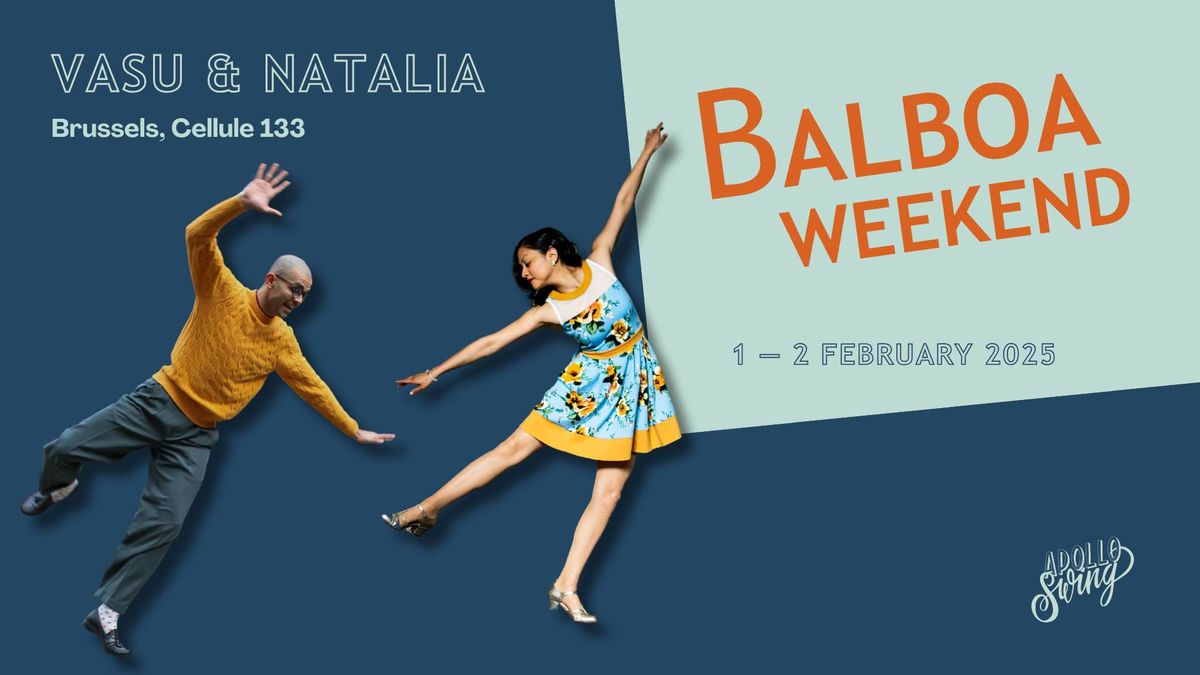 Balboa weekend with Natalia & Vasu in Brussels - Apollo Swing