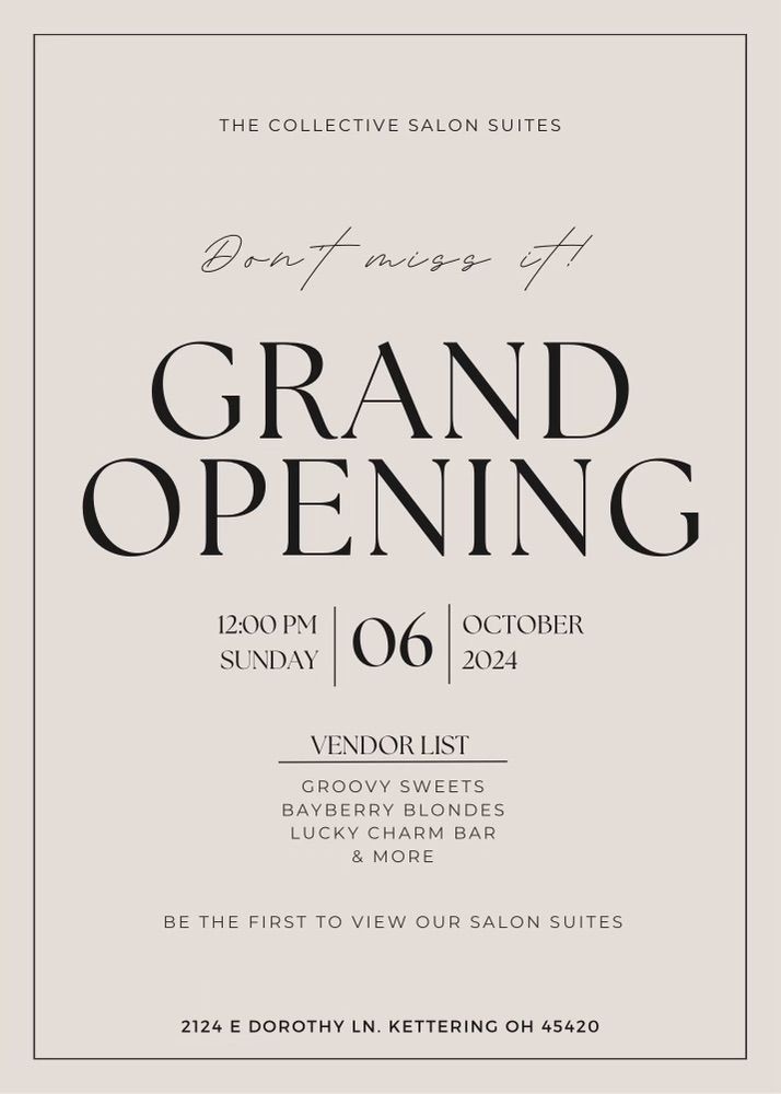 Grand Opening Celebration