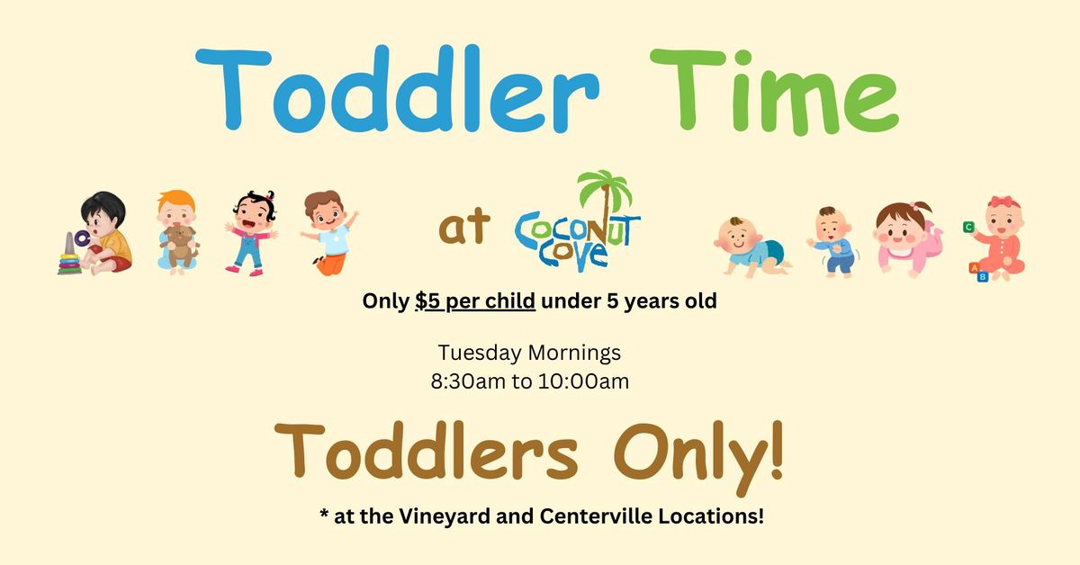 Toddler Time at Coconut Cove Vineyard