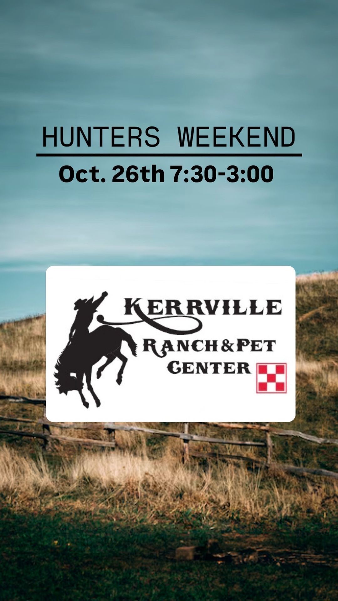 HUNTERS WEEKEND