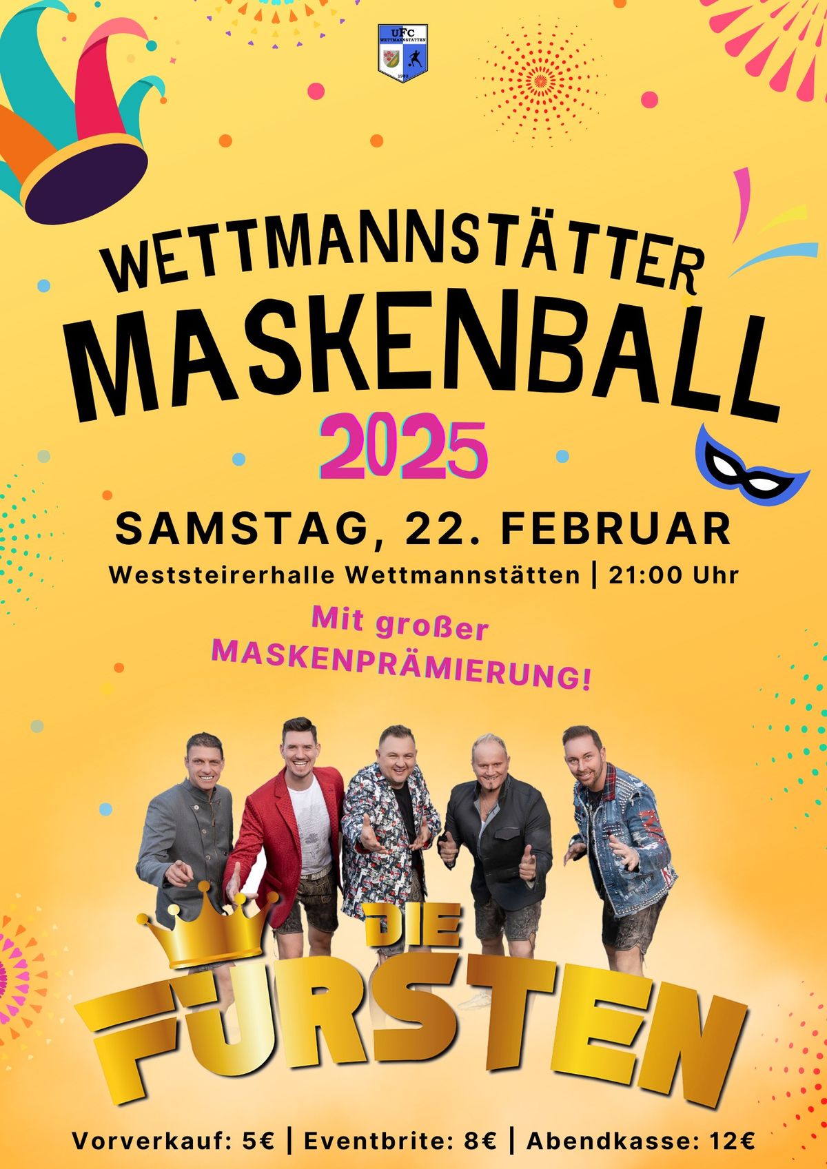 Wettmannst\u00e4tter Maskenball 2025