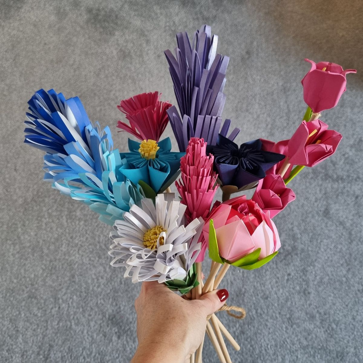 Mother's Day Paper Flower Bouquet Making Class