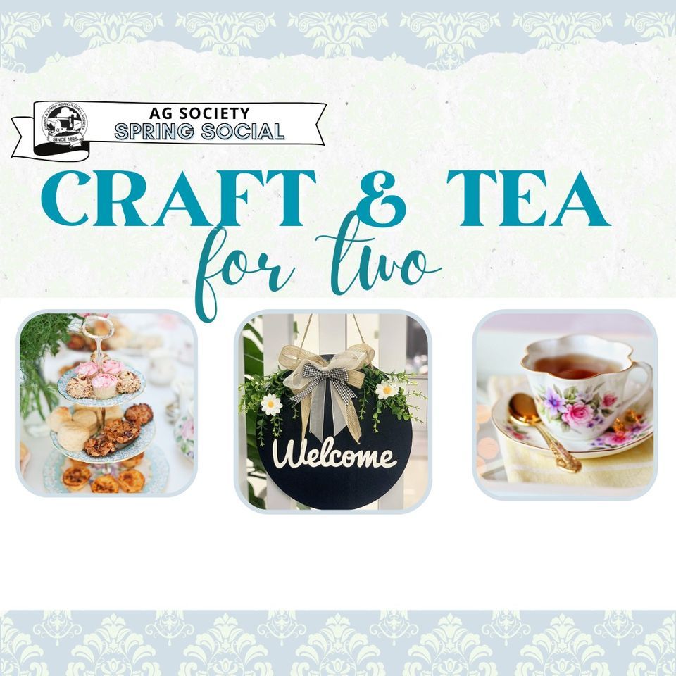 Craft and Tea for Two 