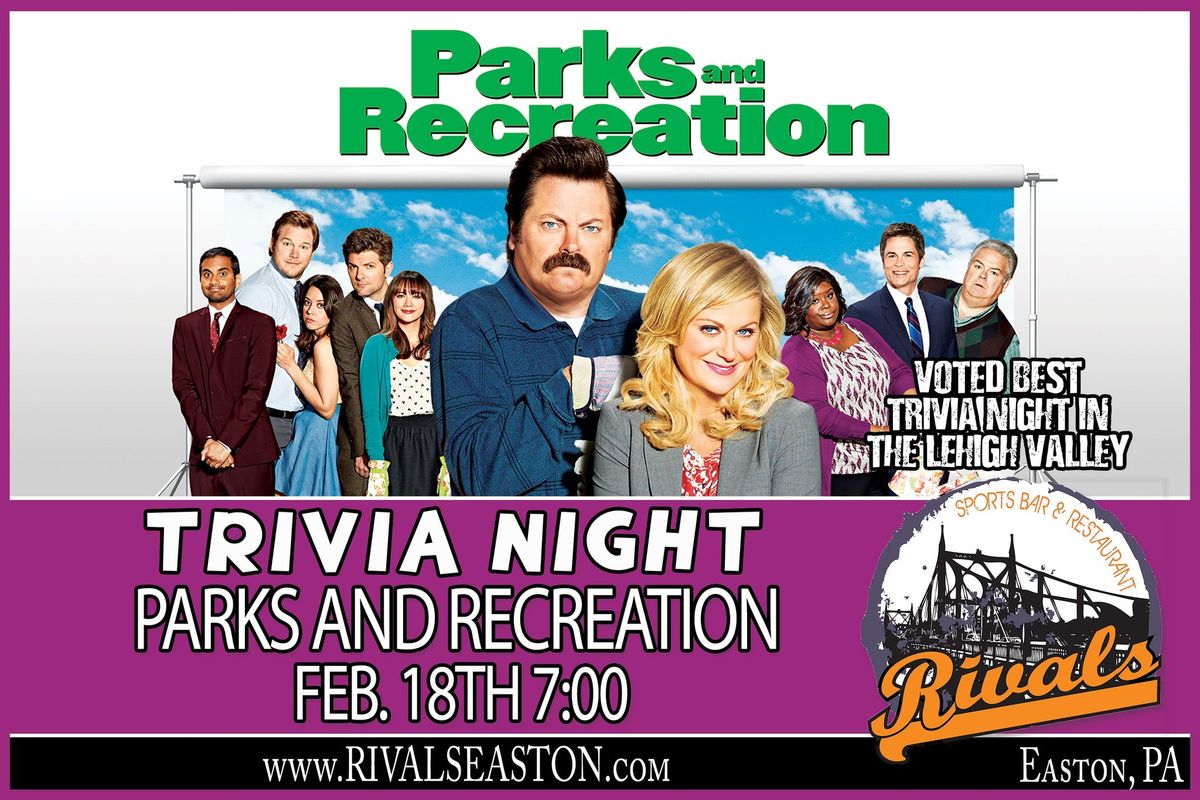 Trivia: Parks and Recreation