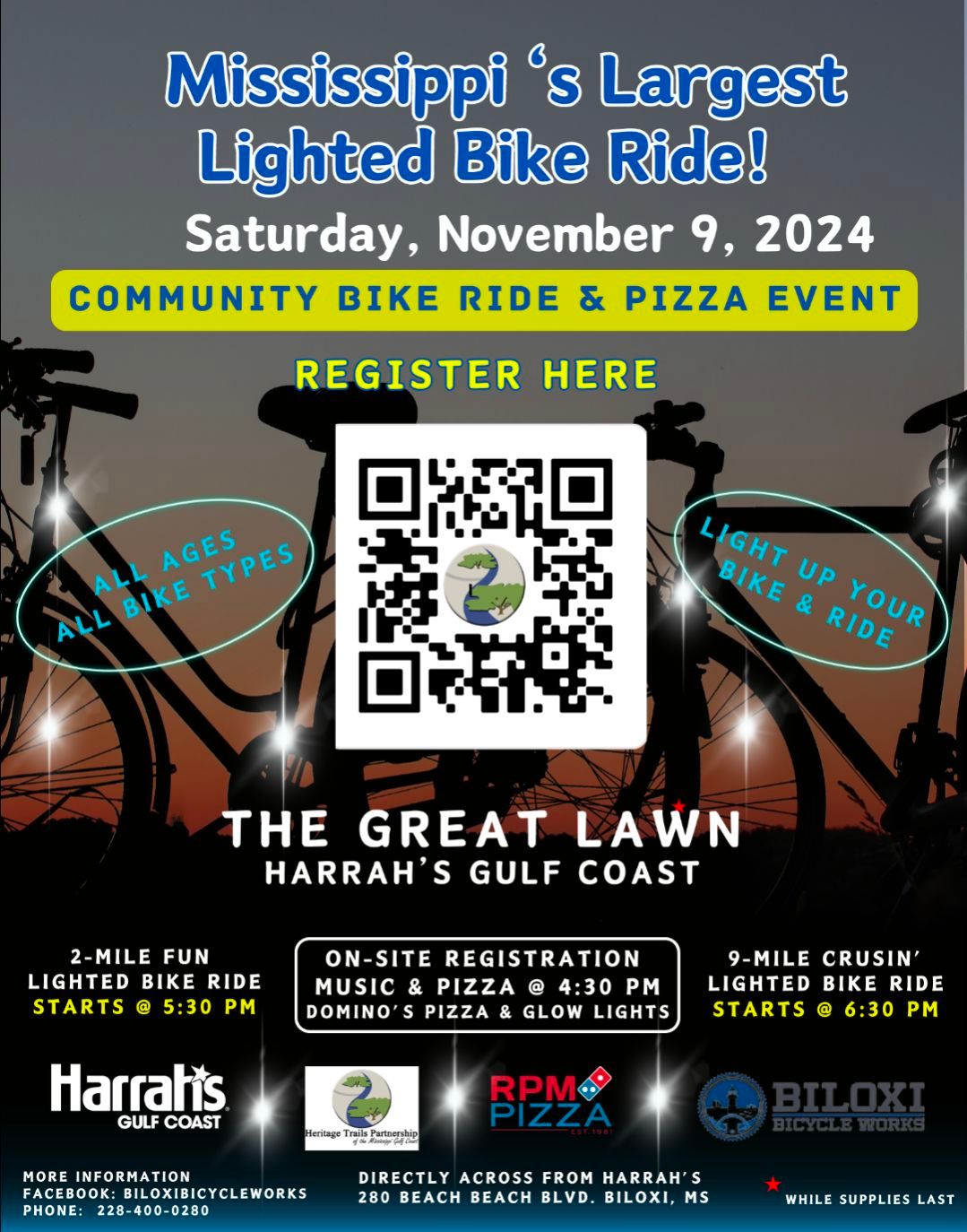 Largest Lighted Mississippi Community Ride , Harrah's Casino And Resort